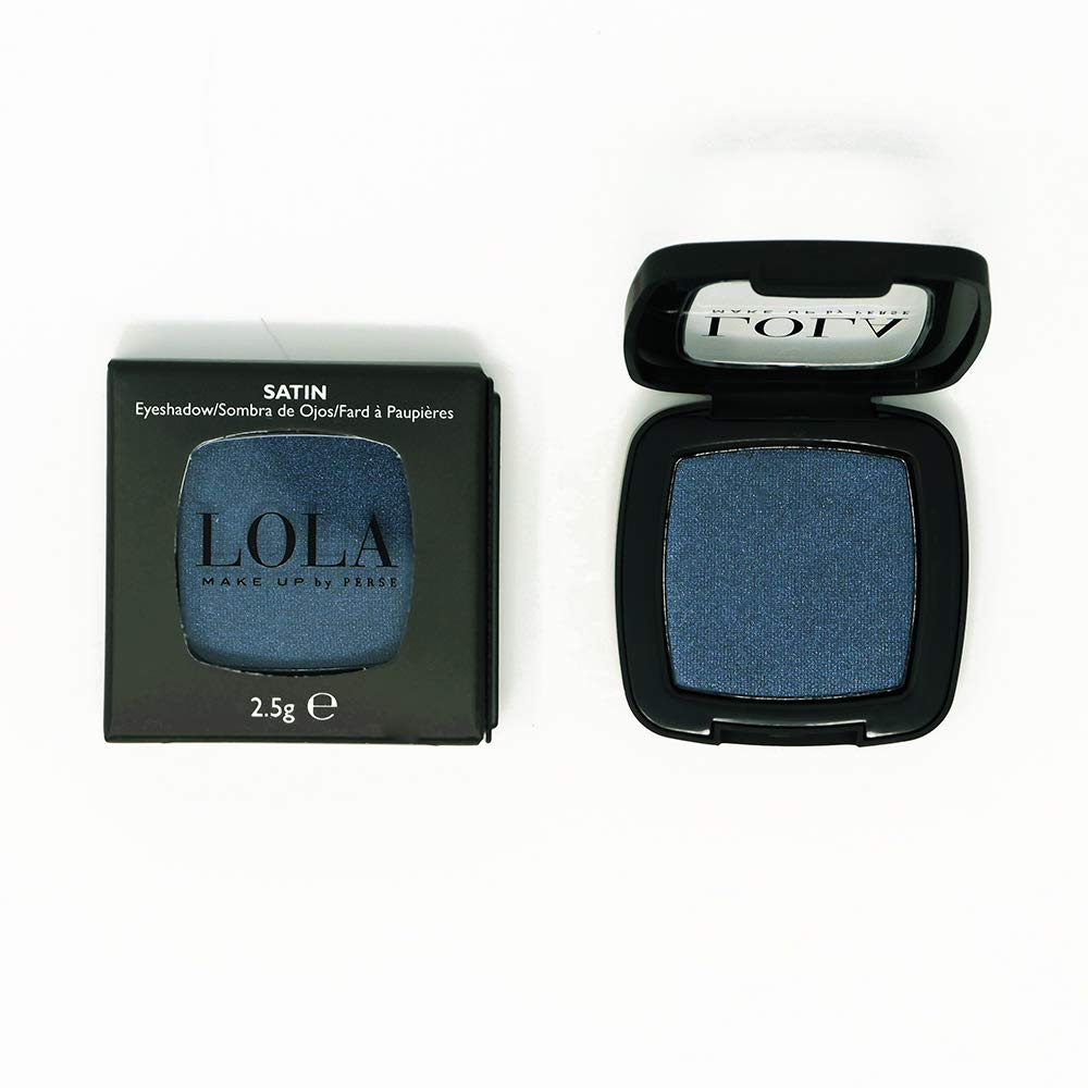 LOLA Eyeshadow Mono Long Lasting Eyeshadow Palette Mattes and Shimmers Blendable Eye Shadow Make Up Professional Eye Cosmetic - 007-Dark Blue