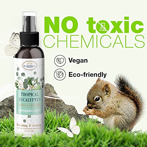 The Crown Choice Natural Air Freshener Spray & Natural Eucalyptus Linen