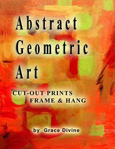 Abstract Geometric Art Cut-out Prints, Frame & Hang