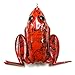 Lunkerhunt - Lunker Frog, Fire Belly – Fishing Lure with Realistic Design, Legs Extend and Retract in Use, Great for Bass and Pike, Freshwater Lure with Hollow Body, Weighs ½ oz, 2.25” Length