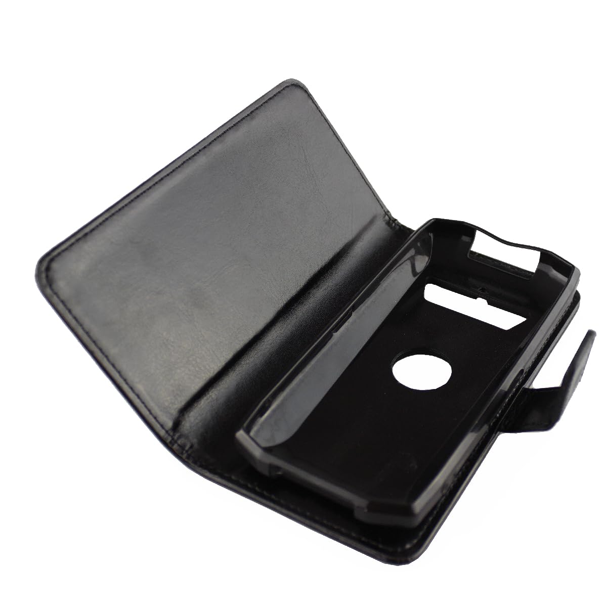 caseroxx Bookstyle-Case for Crosscall Core-S4 / Core-S5, Cover, faux leather, black, Card Slots & Magnetic Closure