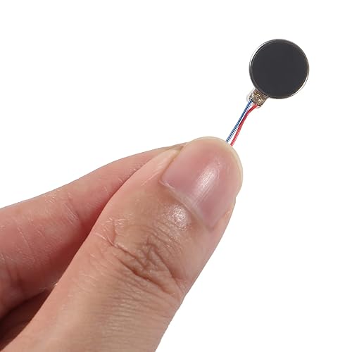 30pcs Mini Vibration Motors 10x3mm Flat Coin Button-Type Vibrating Motor  12000rpm DC 3V Self Adhesive Vibration Motor for DIY Mobile Cell Phone  Pager Tablet Toys in Dubai - UAE