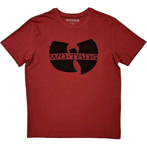Amazon.com: Men's Wu Tang Clan Logo T-Shirt Red