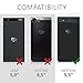 kwmobile TPU Silicone Case Compatible with BlackBerry Motion - Soft Flexible Protective Phone Cover - Black Matte