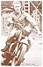 "The Great Escape" movie Steve McQueen motorcycle scene 11" X 14" Sepia Poster