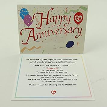 thank you beanie baby