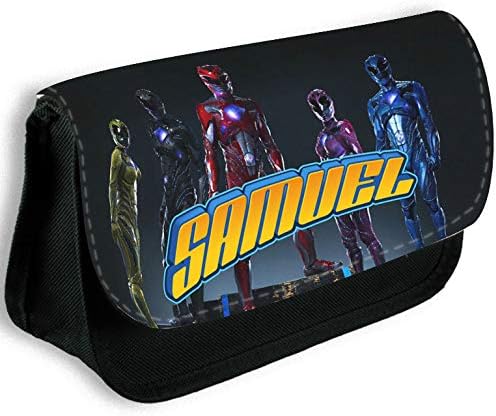 Personalised Pencil Case Any Name Power Rangers Bag School Kids Stationary 2
