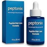 Peptonix Copper Peptide Hair Growth Serum - Copper Peptides, Ginseng, Licorice & Biotin - For Hair Loss & Thinning Hair