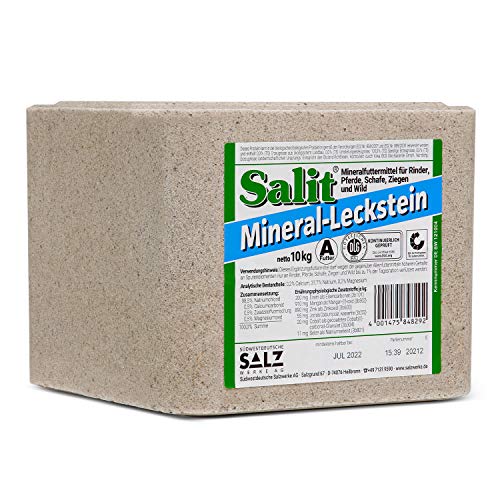 Mineralleckstein - Salzleckstein Salz Natrium 3 x 10kg Block – Bild 3