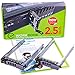 WorkDone 2-Pack - 2.5-inch Hard Drive Caddy Tray Compatible for Dell PowerEdge Servers - R320 R420 T420 T620 R620 R720 R720XD R820 R920 & More - Hot Plug Adapter Sled - with Detailed Setup Manual