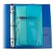 5-pack C-line Super Heavyweight Mini Poly Binder Pocket with Velcro Closure, 1/2-inch Gusset, 1 of Each Color, Assorted Colors (08730)