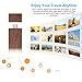 Wood Flash Drives 32GB, EASTBULL USB 2.0 High Speed Walnut Wood USB Thumb Drives Memory Stick Pen Stick for Date Storage(10 Pack-Brown)
