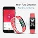 Lintelek Fitness Tracker, Customized Activity Tracker with Heart Rate Monitor, 14 Sports Modes Smart Watch IP67 Waterproof Pedometer for Men, Women and Kids
