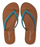 Aeropostale Women's Crochet Strap Flip-Flop