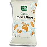 365 by Whole Foods Market, Organic Sea Salt Corn Chips, Vegan, Gluten-Free, 9 Ounce