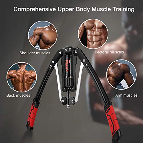 Ulalov-Power-Twister-Arm-Exerciser-Arm-Muscle-Training-Machine-Adjustable-Hydraulic-Pressure-22-440lbs-Power-Twister-Bar-Adjustable-for-Men-and-Women-Home-Fitness-Equipment