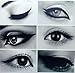 MobileSharp2016 Eyeliner Template Cat Eye Makeup Smoky Liner Guide Stencils Quick 6 in 1