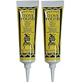 Williams Black Wood Stove Polish Paste for Cast Iron (2-Pack)