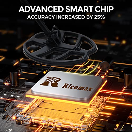 RM RICOMAX Metal Detector for Adult, Higher Accuracy 10