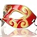 IETANG 12pcs Set Different Colors Retro Masquerade Mask Mardi Gras Costumes Party Accessory