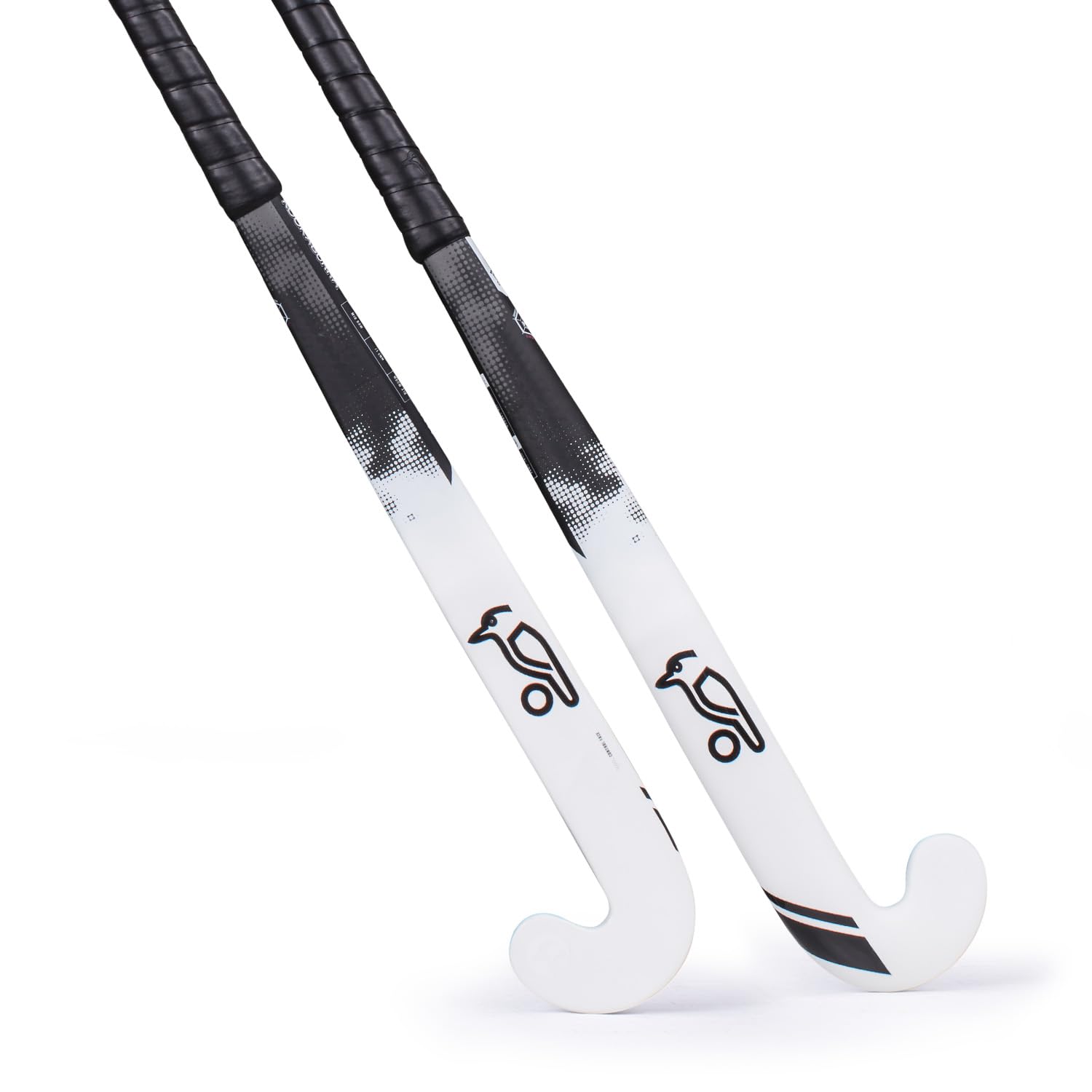 Kookaburra Unisex Siege - 37.5 Light Hockey Stick, Black/White, 37.5 Light EU