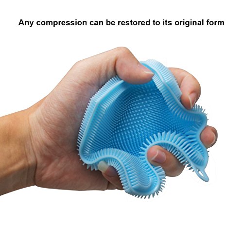 FoodGrade Silicone Dish Sponge Antibacterial Magic Sponge Mildew