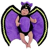 Princess Paradise Baby's Swaddle Wings Baby Bat Deluxe Costume, As Shown, 0/3M