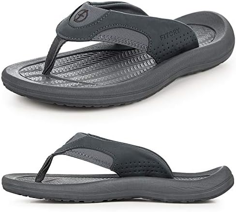 KRABOR Mens Flip Flops