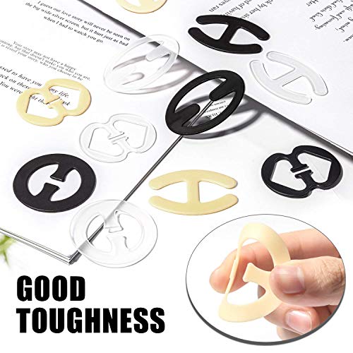 Bra Clips for Straps, 12 Pieces Bra Strap Conceal Holder, AntiSlip