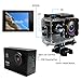 Action Camera Waterproof 30m Sport Camera Full HD 1080P 2.0 Inch LCD Display 120 Degree Wide Angle Lens Sport Recorder Car Camera with Outdoor Accessories