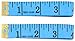 Soft Tape Measure for Sewing - LeBeila 2 Pack Measuring Tape for Body Measurements Flexible Fibre Glass Reverse Side Tailor Cloth Ruler 60