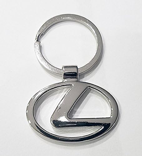 LEXUS Metal Silver Key Chain New in Box