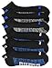 Puma 6-Pack 1/2 Terry Quarter Crew Socks Heel Logo