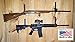 VERDICT BRACKETS 30-30 - Gun Rack Shotgun Hooks Rifle Hangers Gun Hooks, Wall Mount Gun Safe Storage Heavy Duty (1 Pair) Gun Hooks, Black, Mounting Screws & Instructions Included