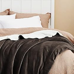 Bedsure Sherpa Fleece Throw Blanket for Couch