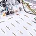 Paxcoo 20Pcs Magnetic Jewelry Necklace Clasps, Bracelet Extender Magnetic Locking Jewelry Clasps and Closures for Necklaces, Bracelets and Jewelry
