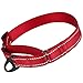 CollarDirect Reflective Martingale Dog Collar Nylon Training Collars for Small Medium Large Dogs Puppy Pink Orange Green (L, Neck Size 16″-24″, Red)thumb 1