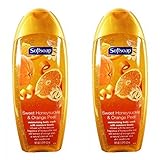 Softsoap Body Wash Sweet Honeysuckle and Orange Peel, 18 Ounce - 2 Pack