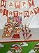 Barnyard Farm Animals Birthday Party Supplies 142 Piece Kit, Paper Plates, Paper Cups, Napkins, Cutlery, Table Cover and Birthday Banner