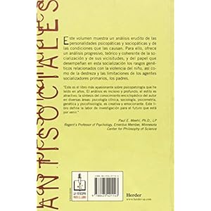 Las personalidades antisociales (Spanish Edition)