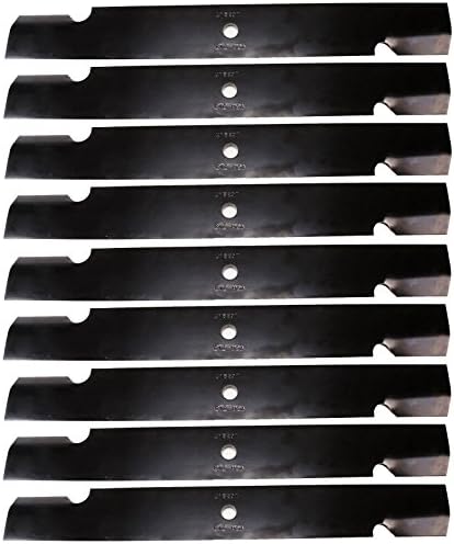 USA Mower Blades 9 for Exmark 633483, 613112, 103-2530-S, 103-2530-M, 60" Deck