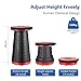 BeMax Folding Stool for Camping, Portable Telescoping Stool for Indoor and Outdoor Activities, Retractable Stool Seat Max Load 330 lbsthumb 2