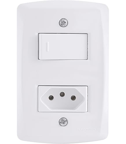 Conjunto 4X2 - 1 Tomada 2P+T 20A 250V~ 57170213 | Amazon.com.br