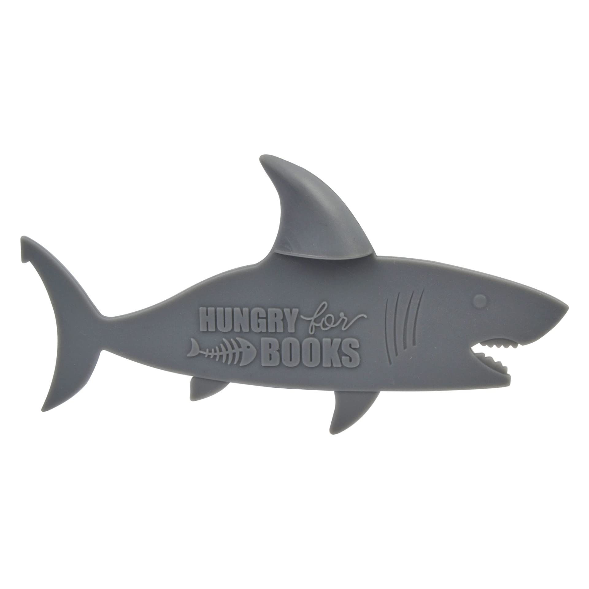 Legami - Shark Bookmark Plastic 11.5 x 6.5 cm Funny and Original Gift Idea for Children and Adults