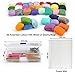 WOWOSS 36 Colors Needle Felting Wool, Felting Kit, Wool Felting Tool Kit with Felting Needles, Wool Roving Needle Felting Starter Kit Beginners, Wool Roving Starter Felting Kit for DIY Arts & Crafts