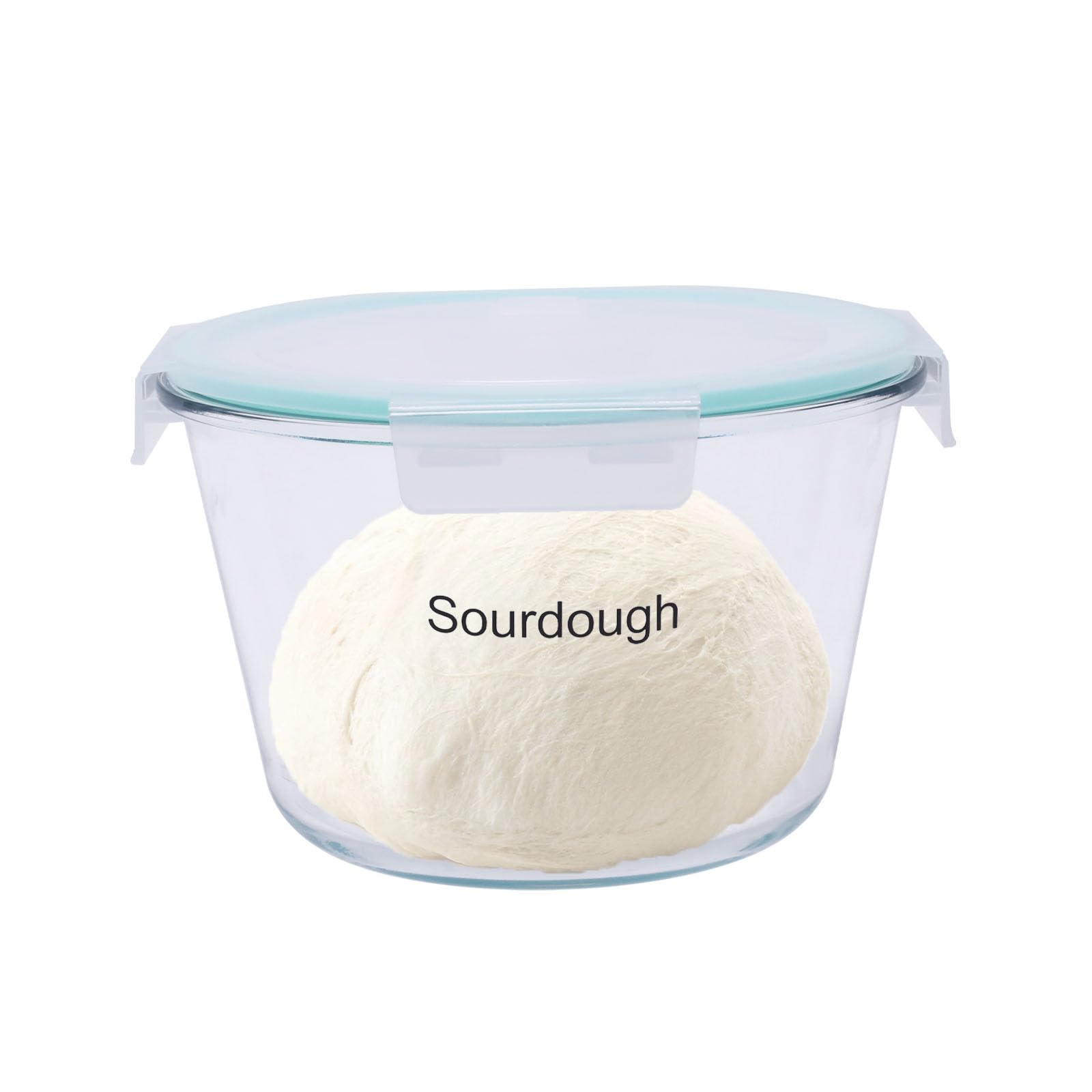 Photo 1 of 2.1 Liter Sourdough Starter Jar,Sourdough Bread Baking Supplies,Fermentation Jar,Sour Dough Tools,Glass Storage Containers With Airtight Lids,Large Pickle Jars Wide Mouth,Kitchen Storage Container