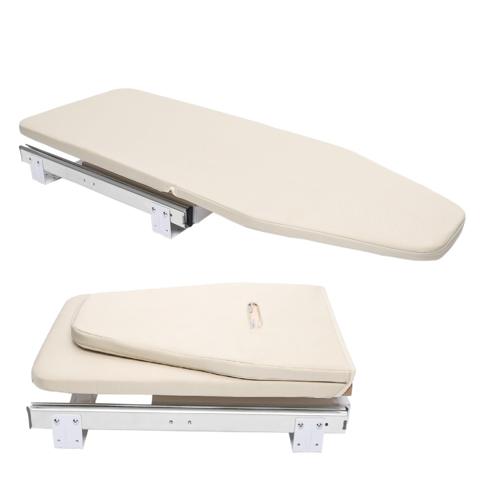 Retractable Ironing Board, Pull-Out Stow Away Ironing Board Cabinet, 180° Swivel Foldable Ironing Station 32