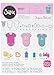 Sizzix 660135 Triplits Die Set, Oh, Baby by Stephanie Barnard, 14-Pack