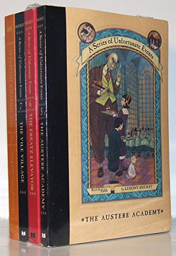 A Series of Unfortunate Events Pack (Books 5-8) (Series of Unfortunate Events)