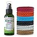 Kinven Anti Mosquito Repellent Bundle - Repel Mosquitos with Bracelet & Spray, Waterproof, Natural, DEET-free, Indoor & Outdoor Protection for Adults & Kids (2oz bottle + 12 bracelets, Multi-color)